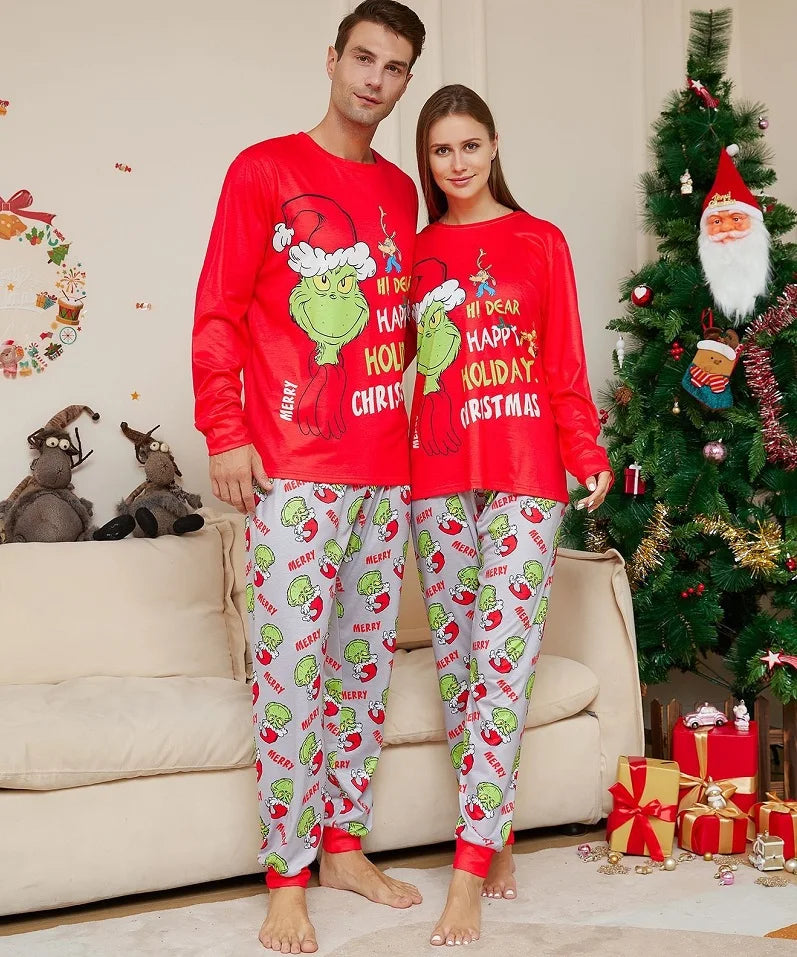 2024 Christmas Matching Family Pajamas Xmas