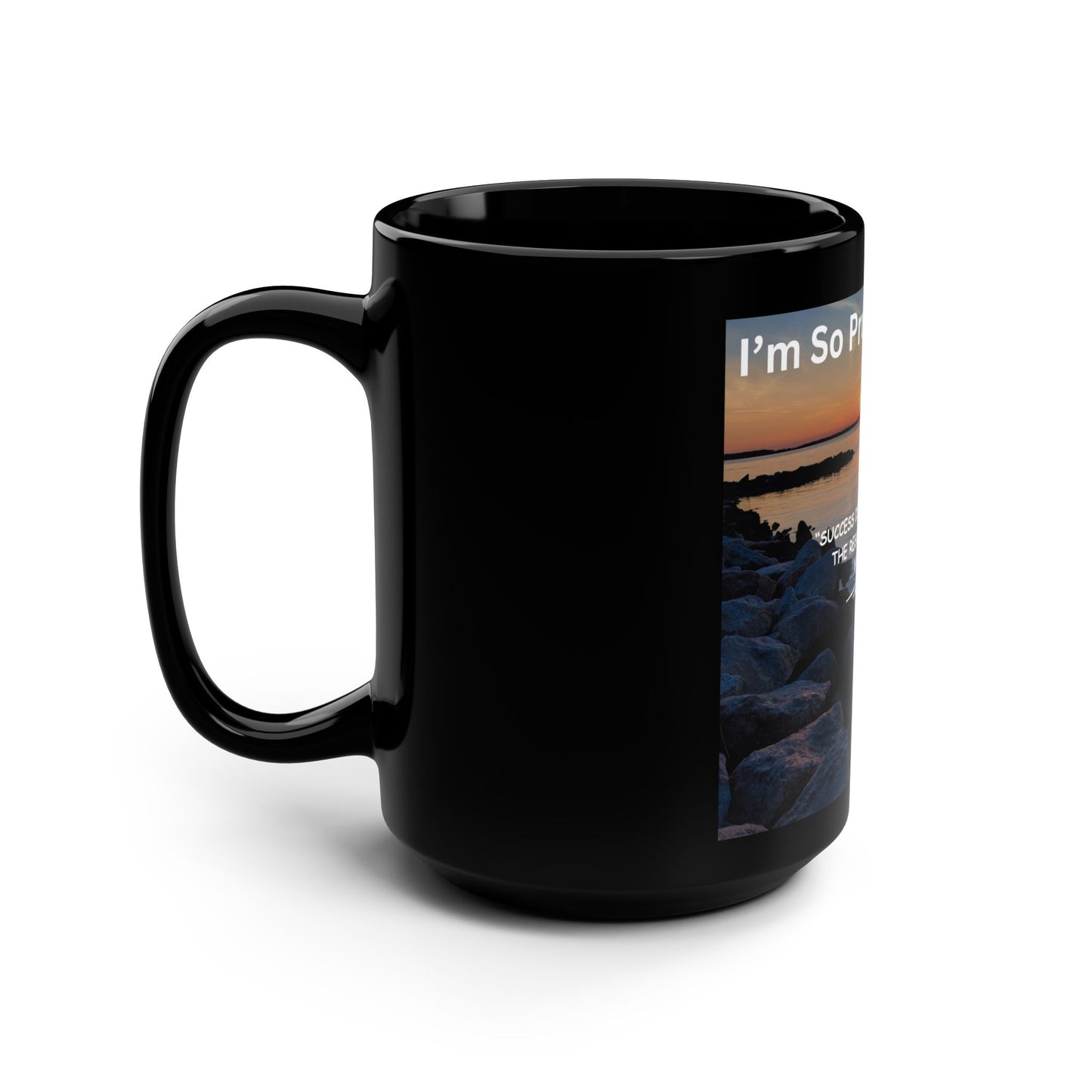 Black Mug, 15oz