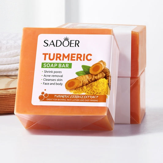 Turmeric Soap Essential Oil Handmade Soap Cleansing Bath