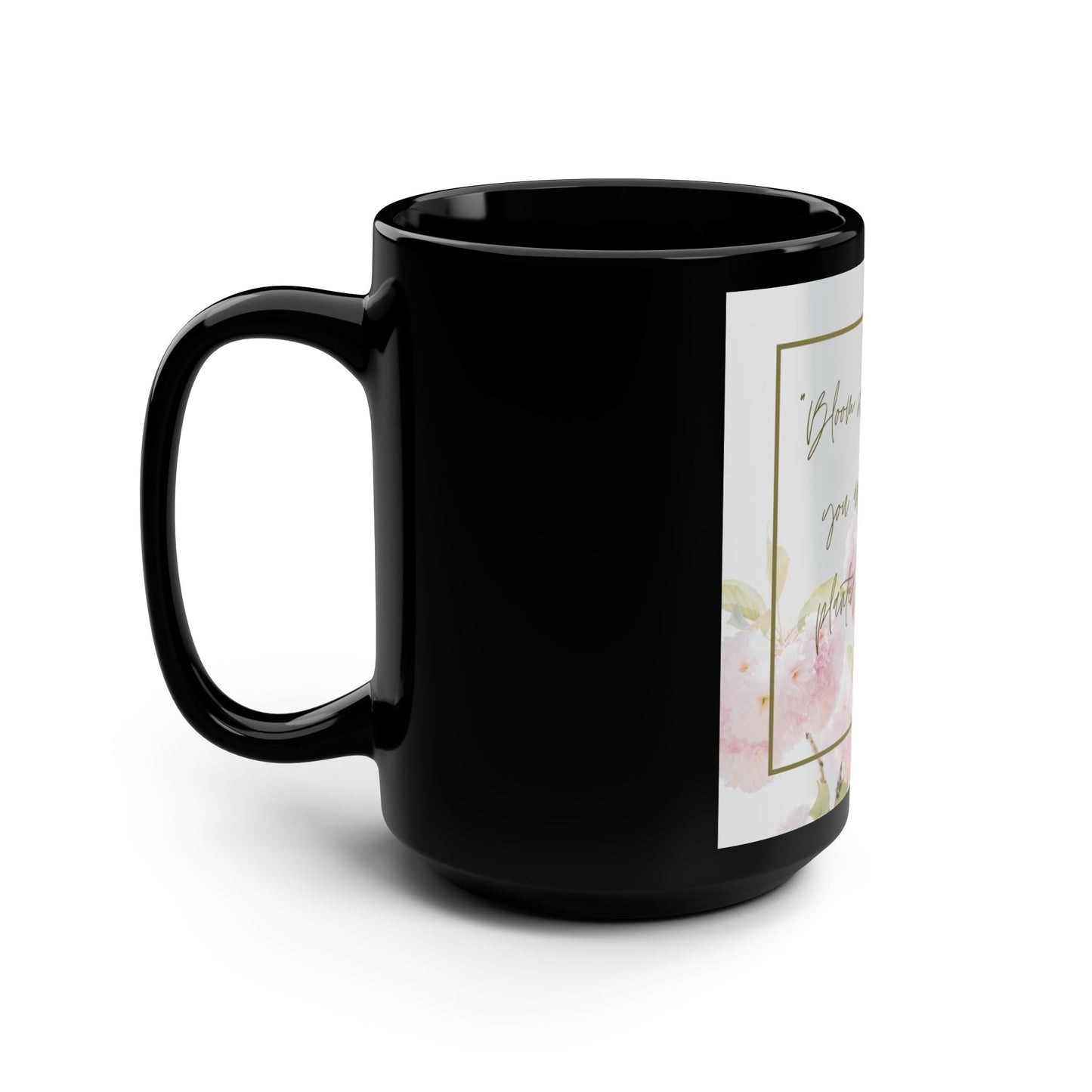 Black Mug, 15oz