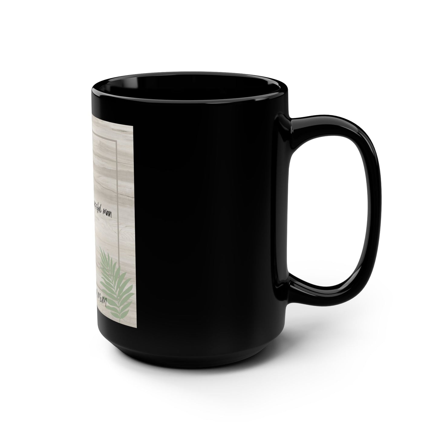 Black Mug, 15oz