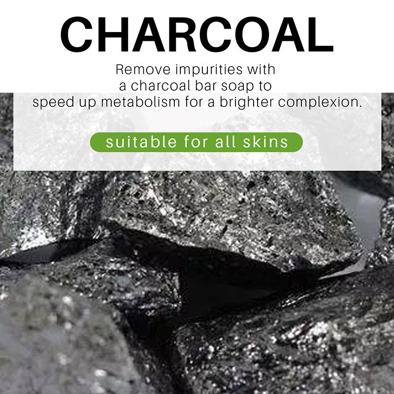 Bath Organic Charcoal Soap Rich Foam