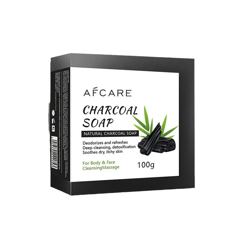 Bath Organic Charcoal Soap Rich Foam